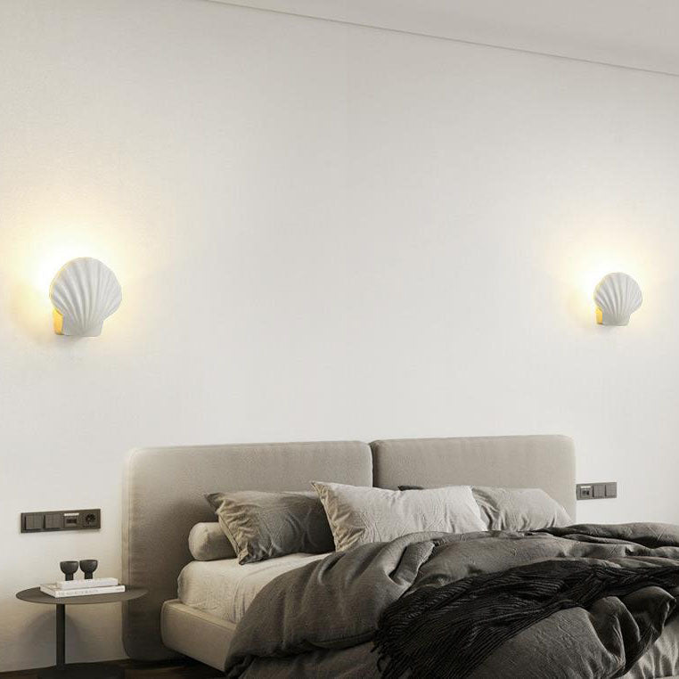 Cowrie Shell Outdoor Wall Sconce