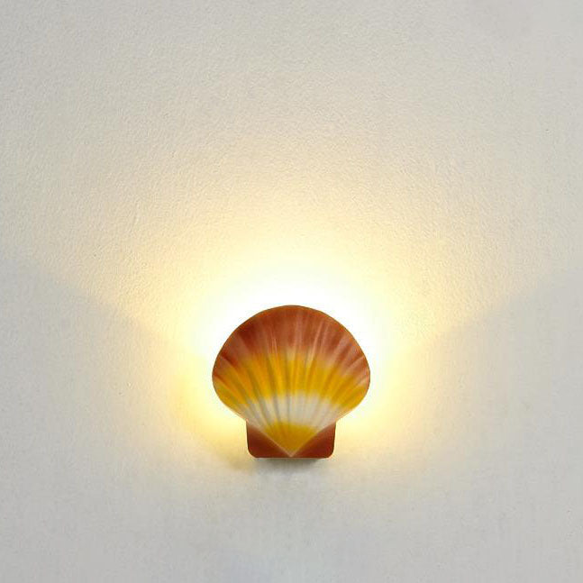 Cowrie Shell Outdoor Wall Sconce