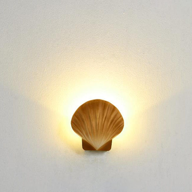 Cowrie Shell Outdoor Wall Sconce