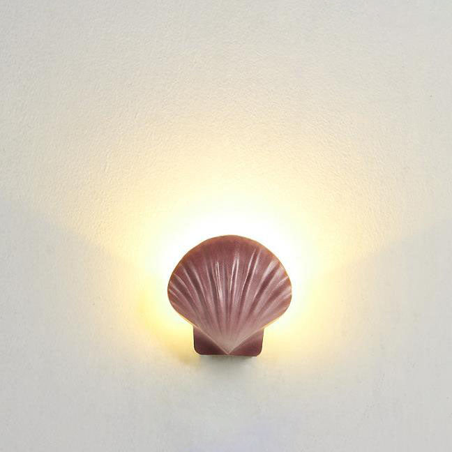 Cowrie Shell Outdoor Wall Sconce