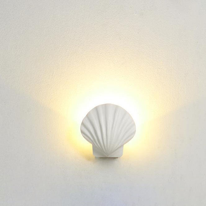 Cowrie Shell Outdoor Wall Sconce