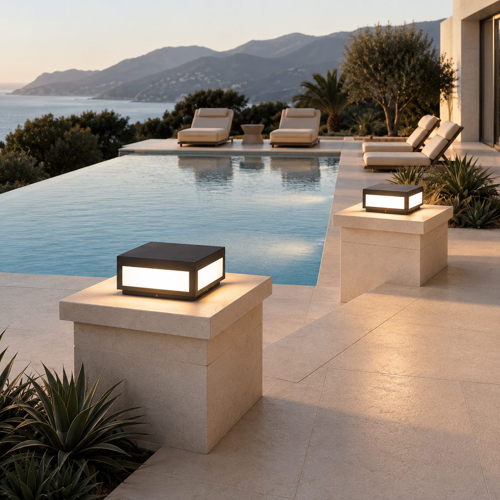 RIRZ CUBE Outdoor Post Light