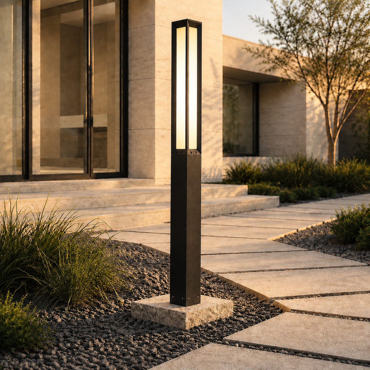 RIRZ Pillar Wired Path Light