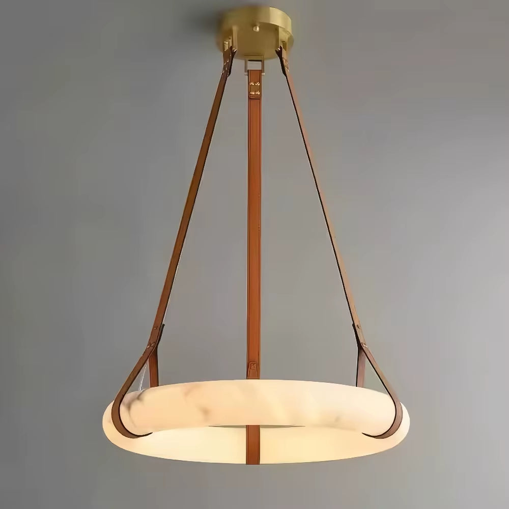 Modern Faux Alabaster Pendant Light Designer Multi Shape Chandelier for Villa Living Room Dining Room Showroom Home Decor