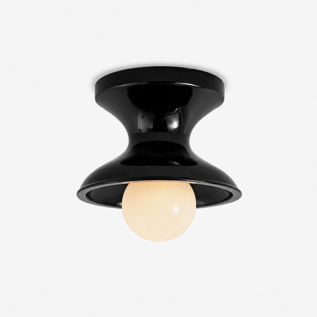 Bobbin Resin Flush Mount Light