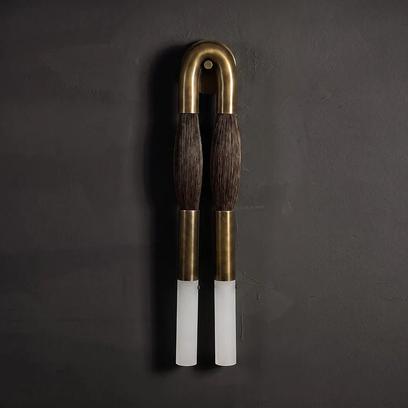 Genuine Horsehair Wall Light