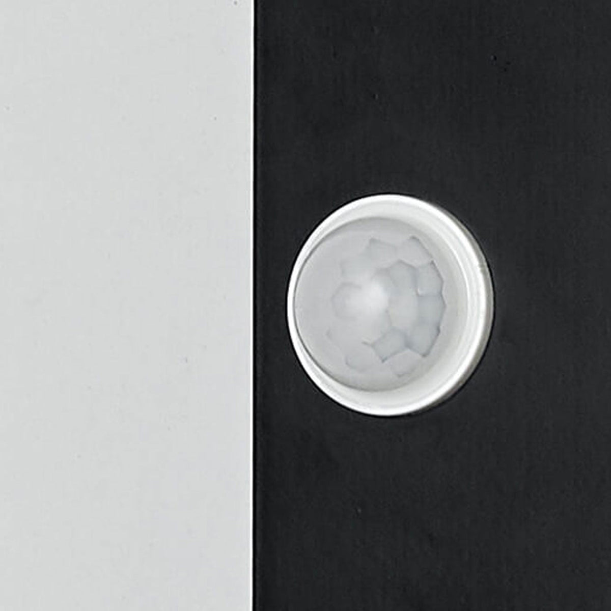 Bramley Cube Wall Sconce, Black White IP65 Waterproof LED Up Down Outdoor Light for Back Door, Garage & Side Passage