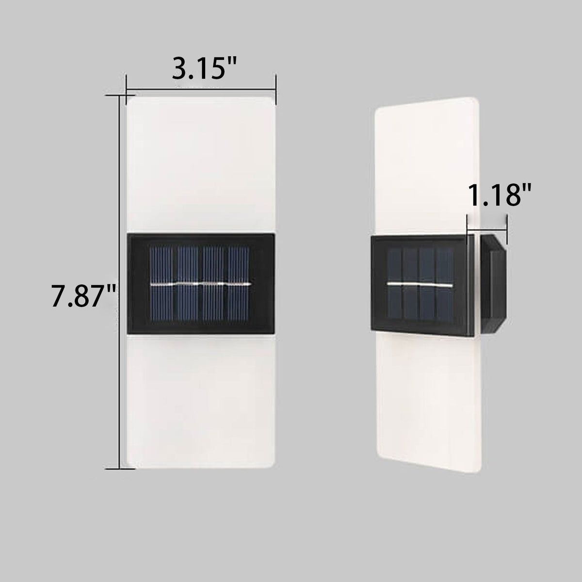 Hollis Solar Fence Accent Light