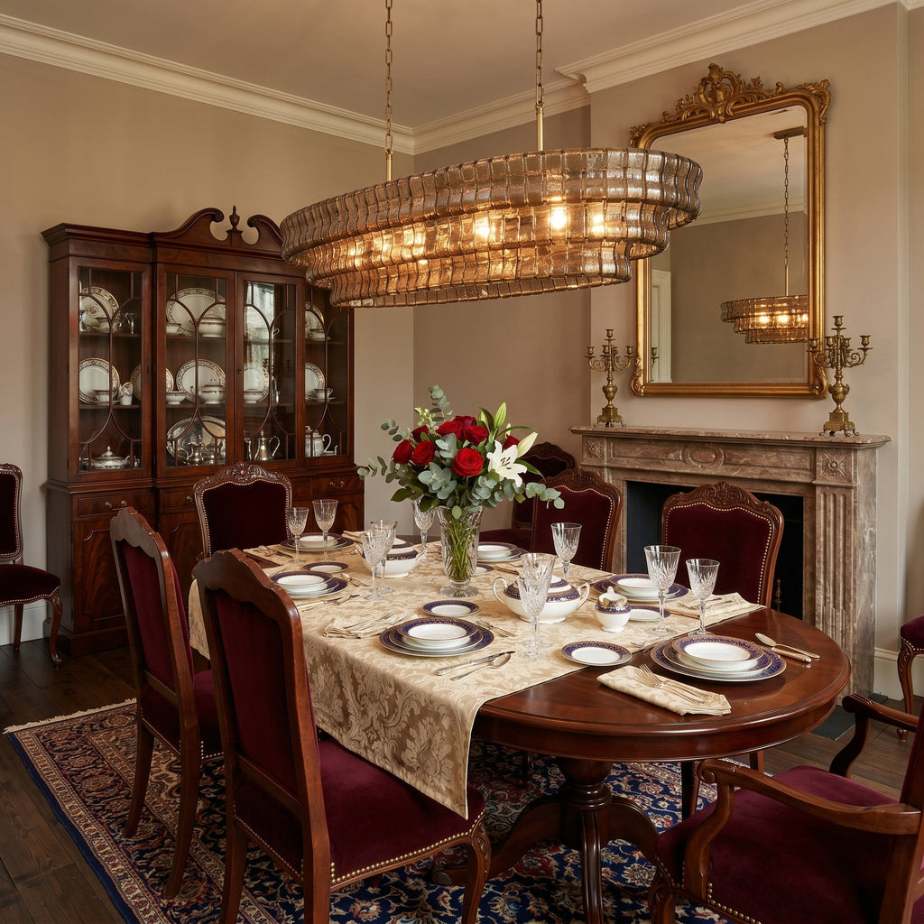Albano Glass Chandelier