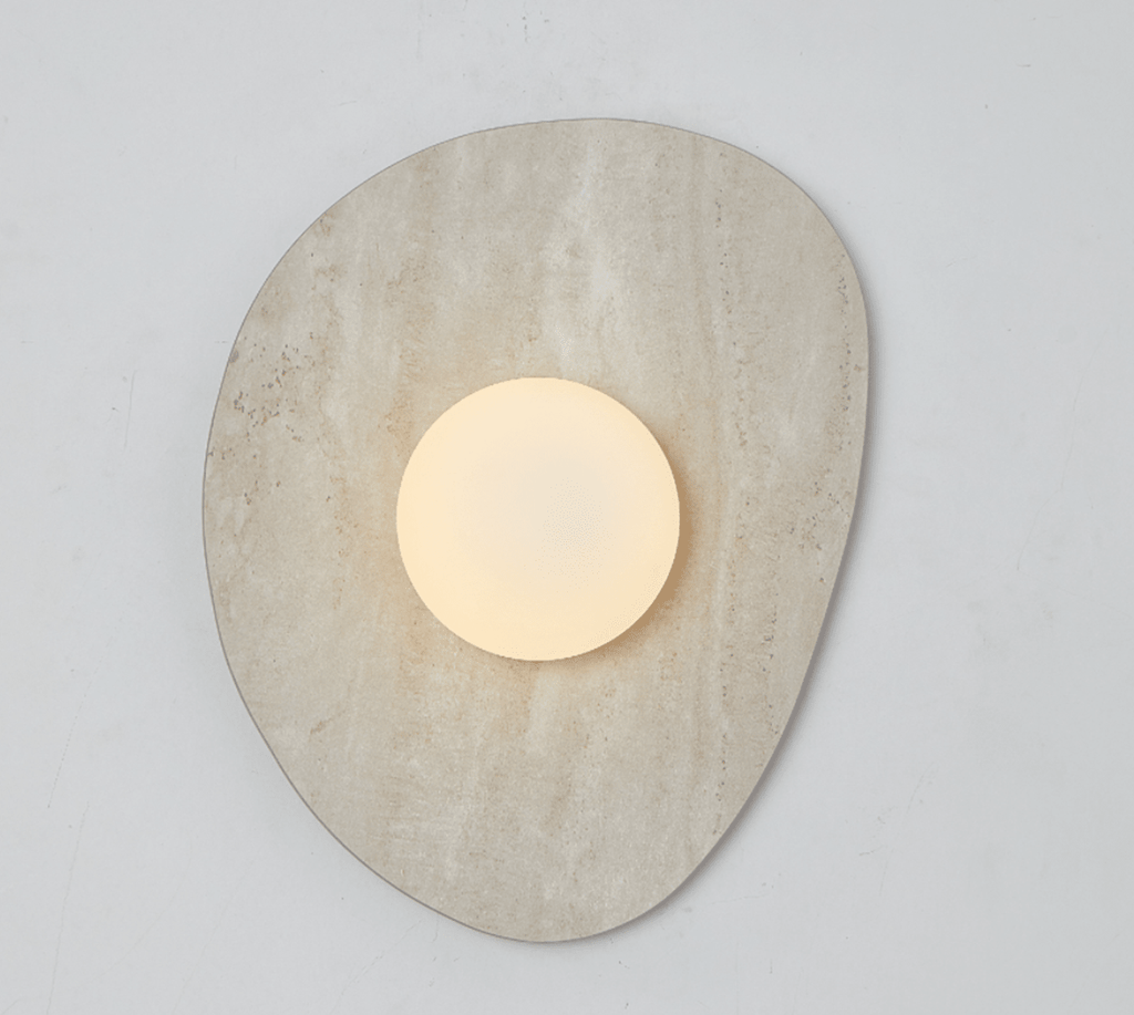 Alira Stone Oval Wall Sconce