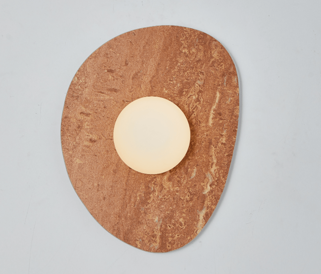 Alira Stone Oval Wall Sconce