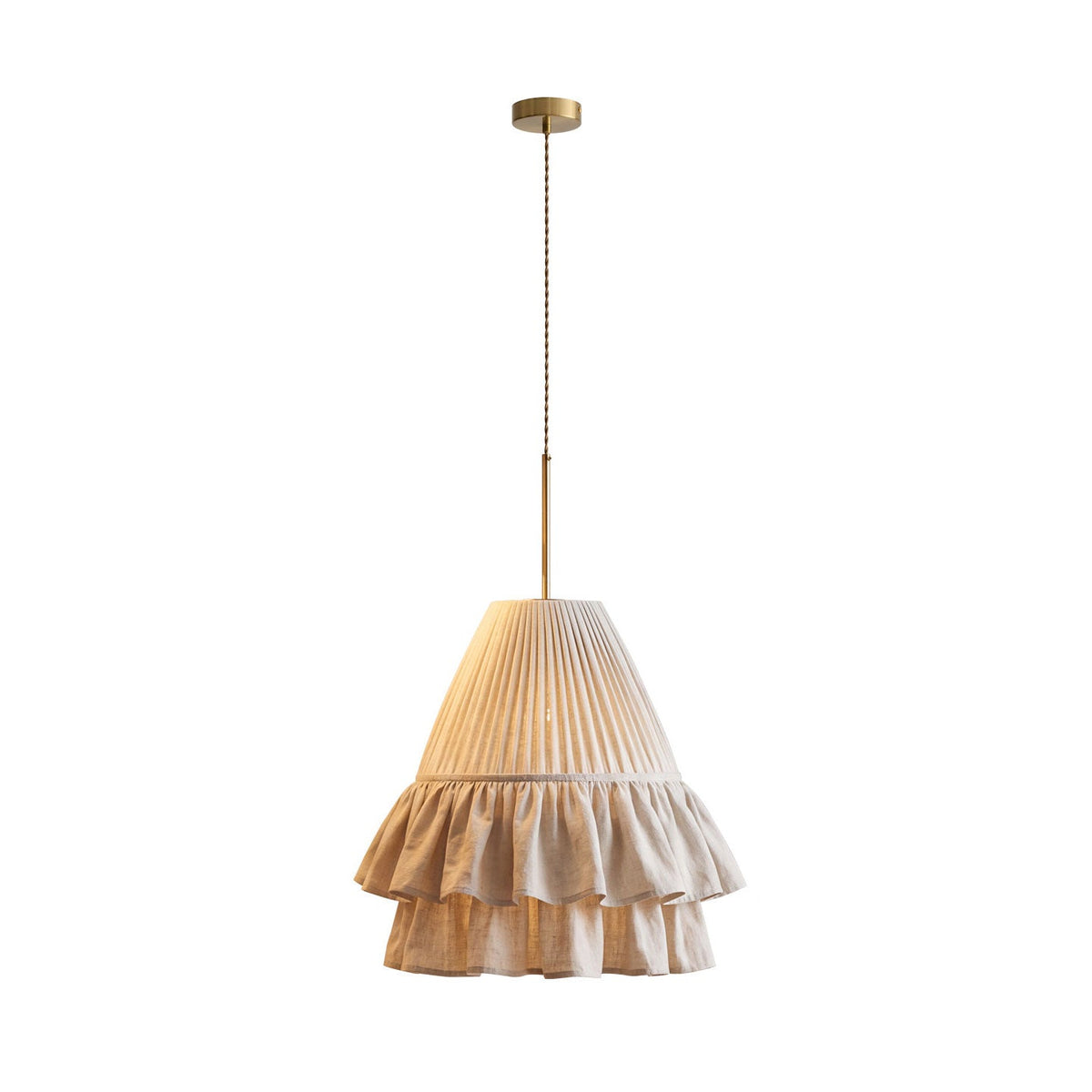 Alvise Linen Pendant Light