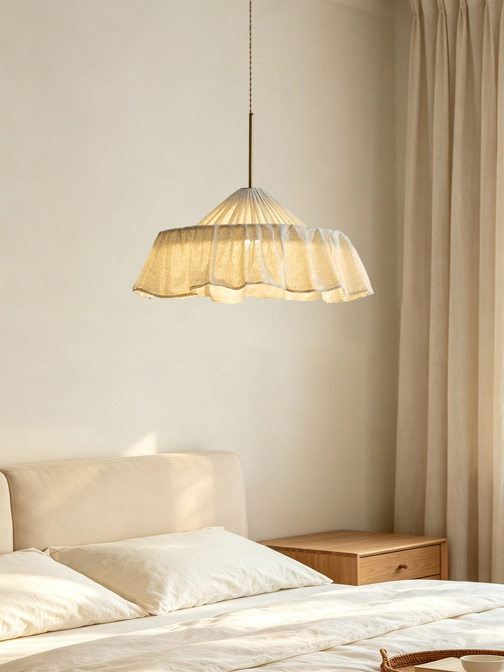 Alvise Linen Pendant Light
