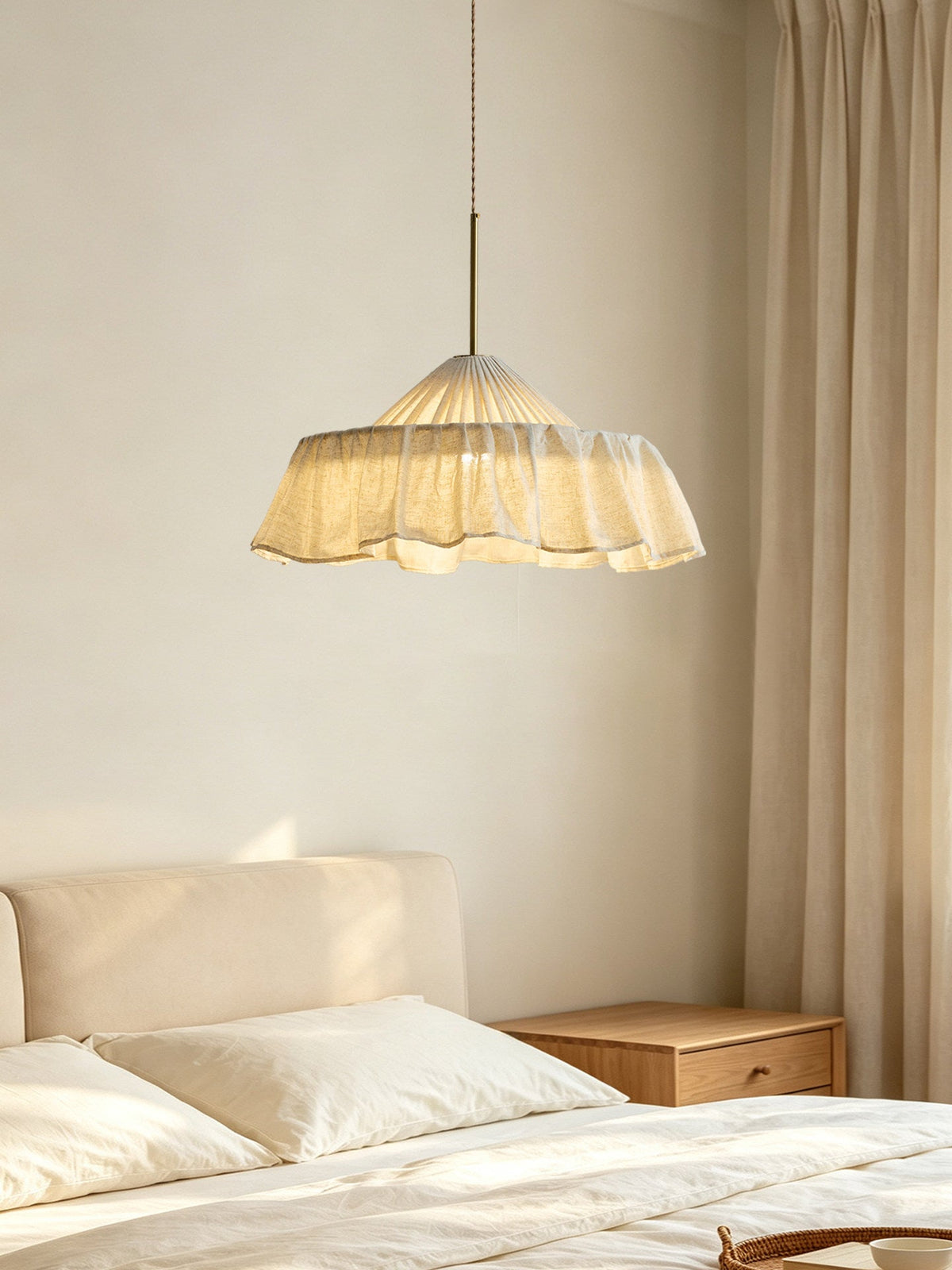 Alvise Linen Pendant Light