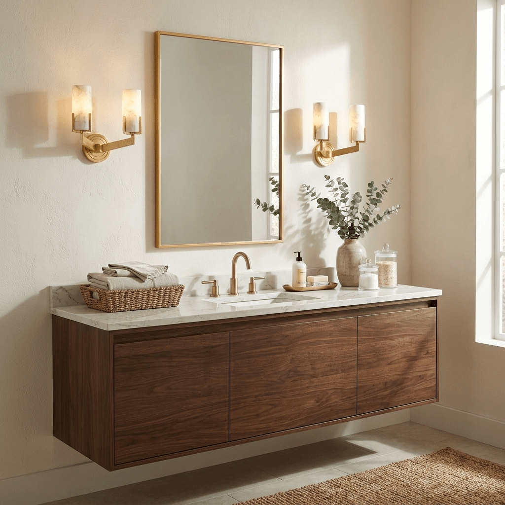 Ansel Alabaster Wall Sconce