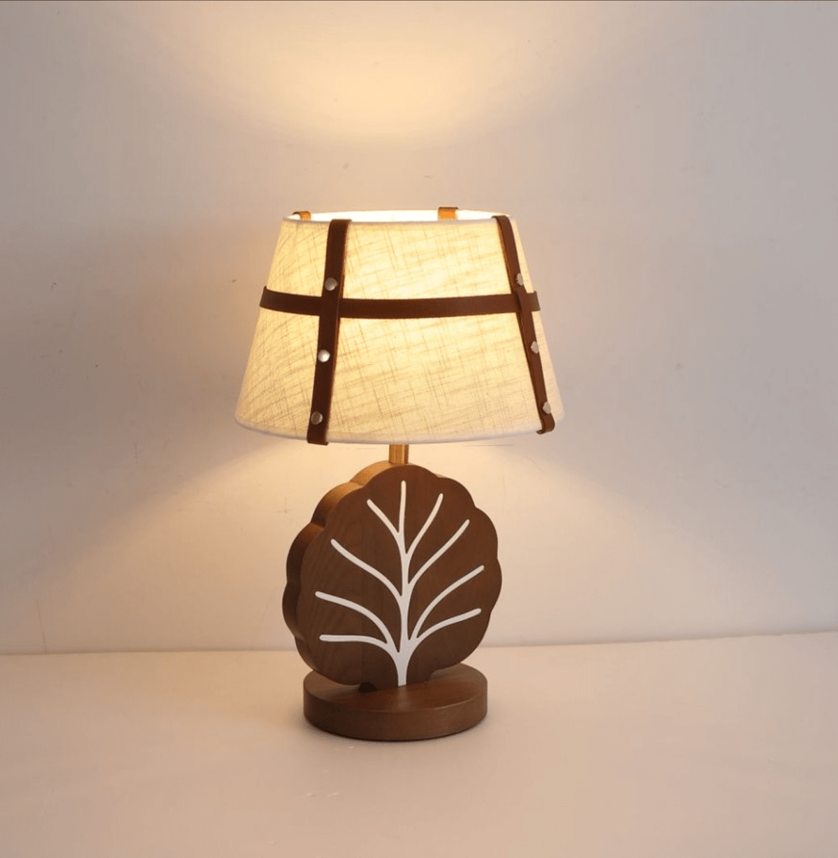 Arbor Ash Wood Table Lamp