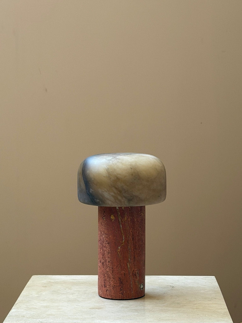 Asteria Natural Stone Rechargeable Table Lamp