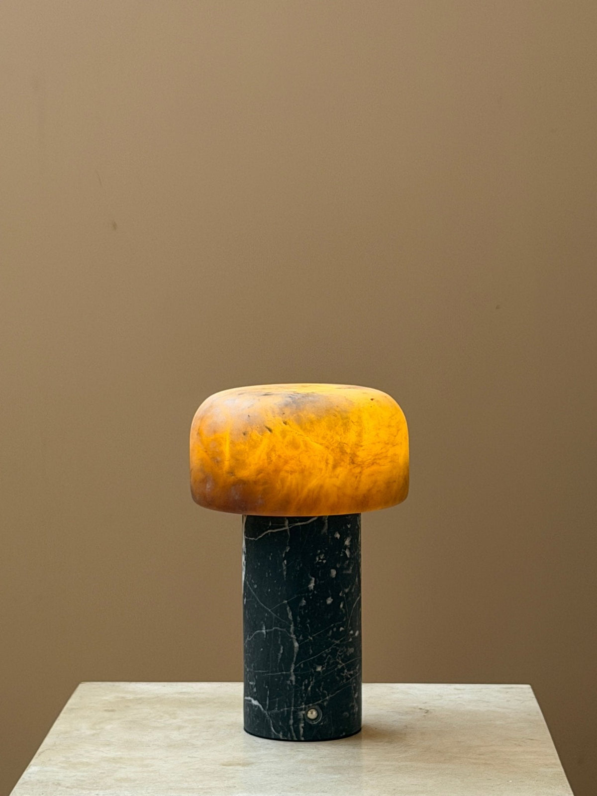 Asteria Natural Stone Rechargeable Table Lamp