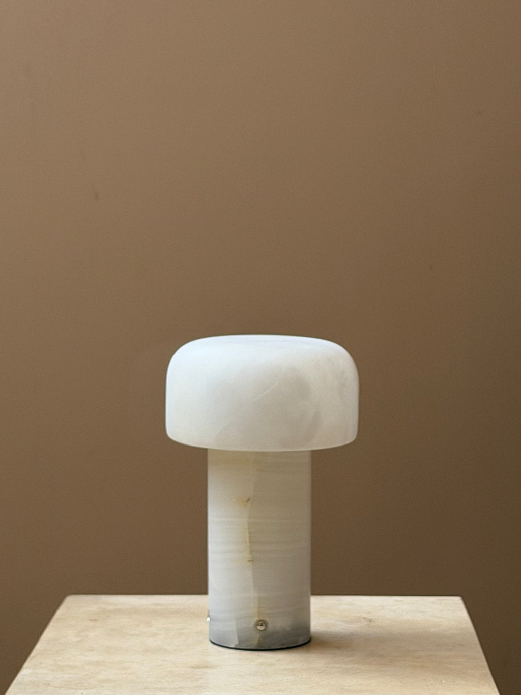 Asteria Natural Stone Rechargeable Table Lamp