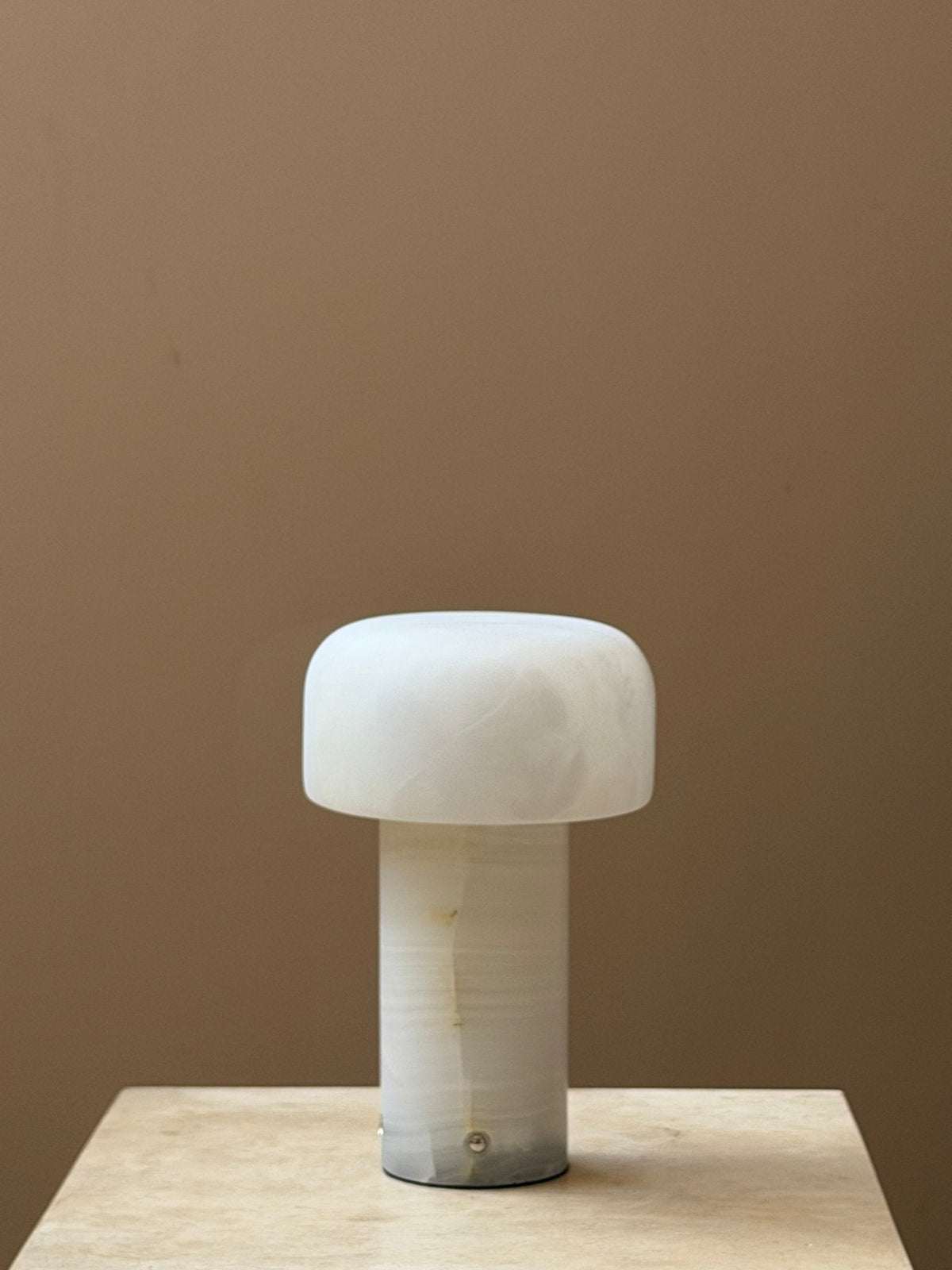 Asteria Natural Stone Rechargeable Table Lamp