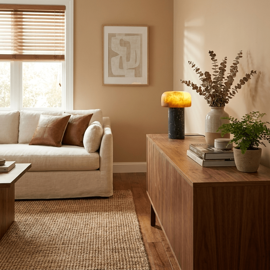 Asteria Natural Stone Rechargeable Table Lamp