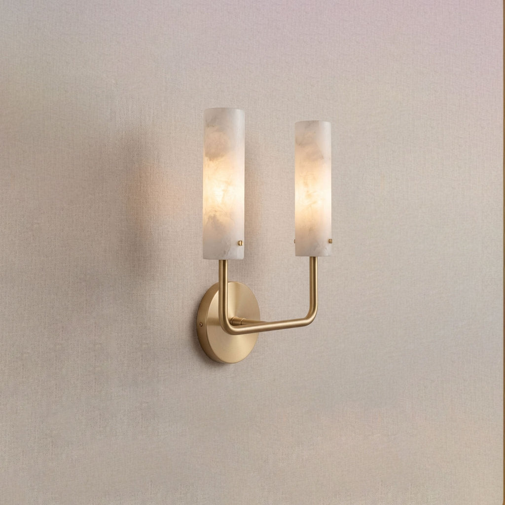 Aurelia Alabaster Wall Sconce