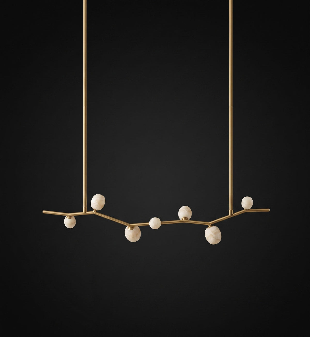 Aureline Alabaster Branch Chandelier