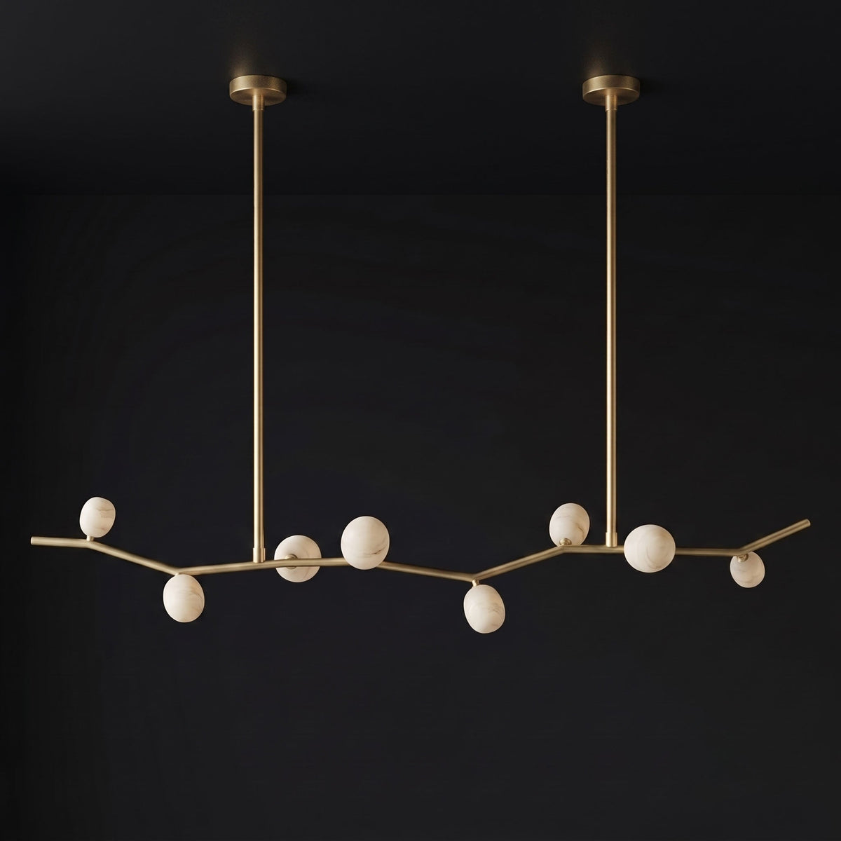 Aureline Alabaster Branch Chandelier