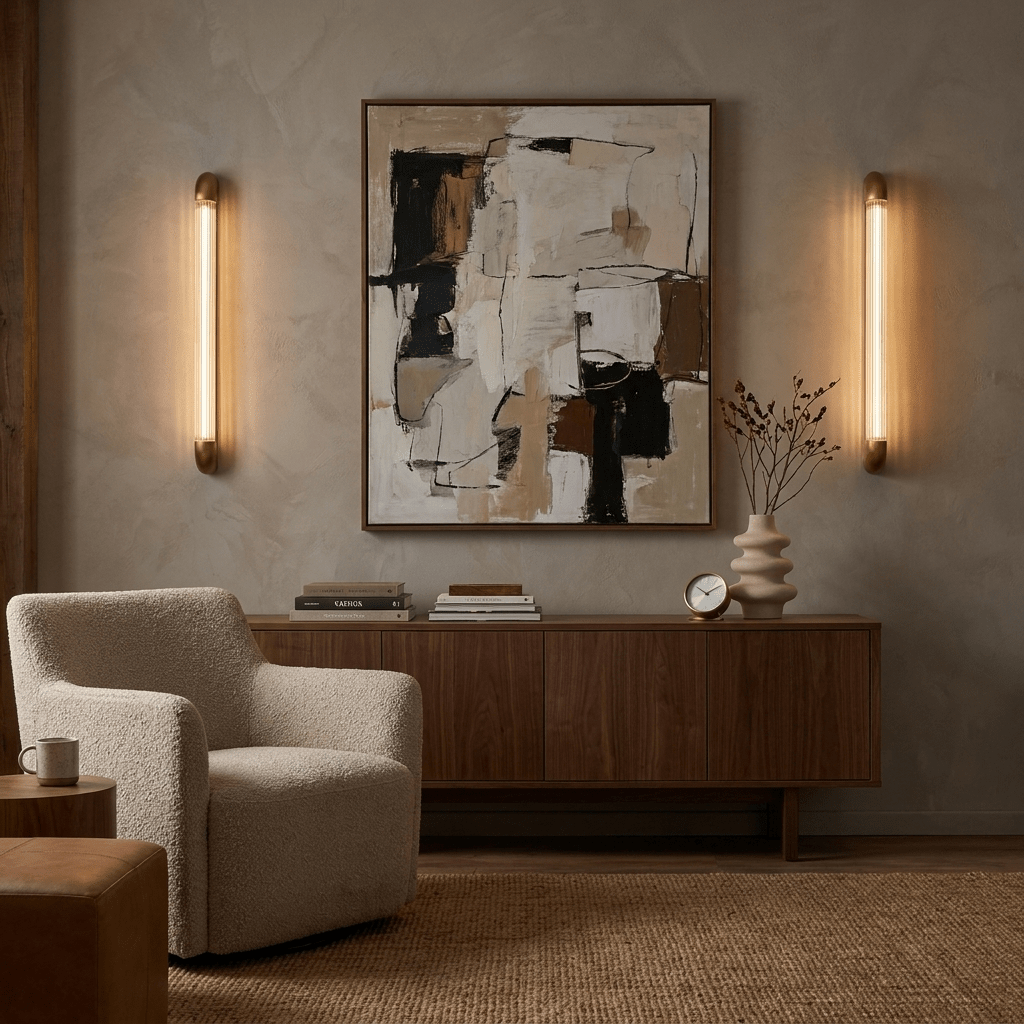 Aurevane Ribbed Glass Wall Sconce