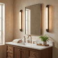 Aurevane Ribbed Glass Wall Sconce