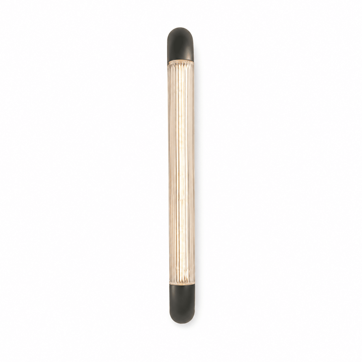Aurevane Ribbed Glass Wall Sconce