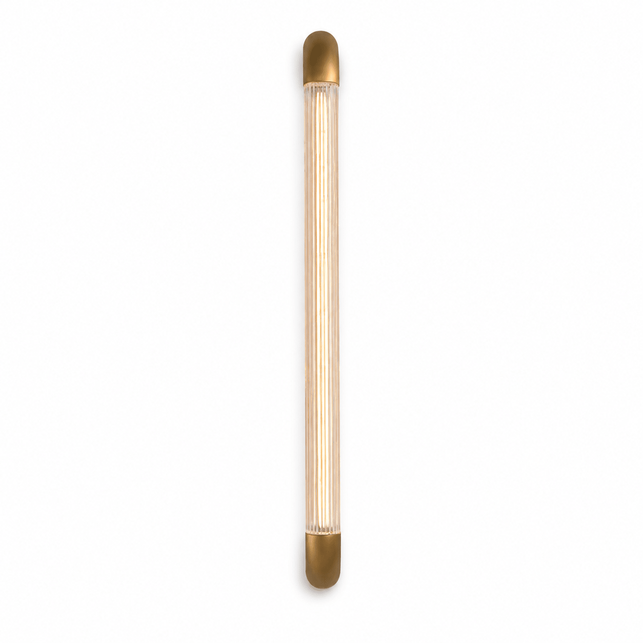 Aurevane Ribbed Glass Wall Sconce