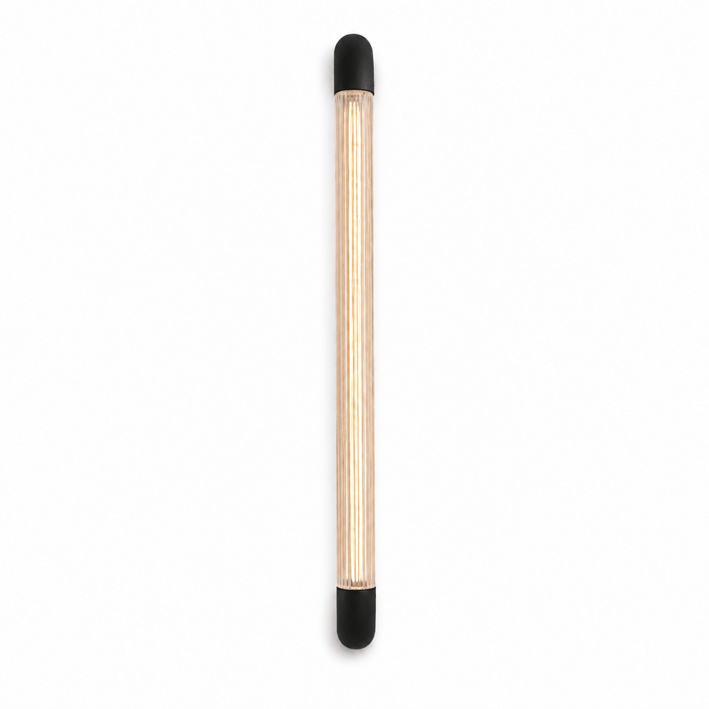 Aurevane Ribbed Glass Wall Sconce