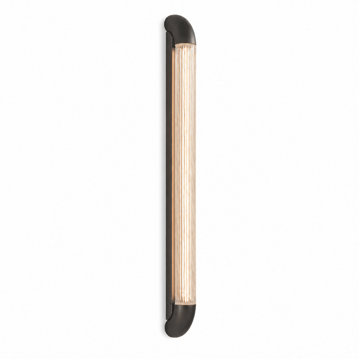 Aurevane Ribbed Glass Wall Sconce