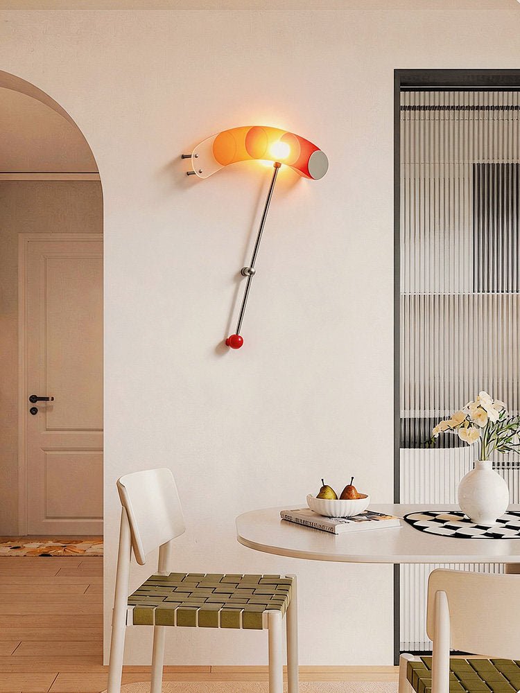 Aurora Gradient Arc Sconce