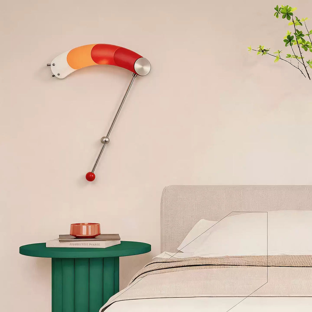 Aurora Gradient Arc Sconce
