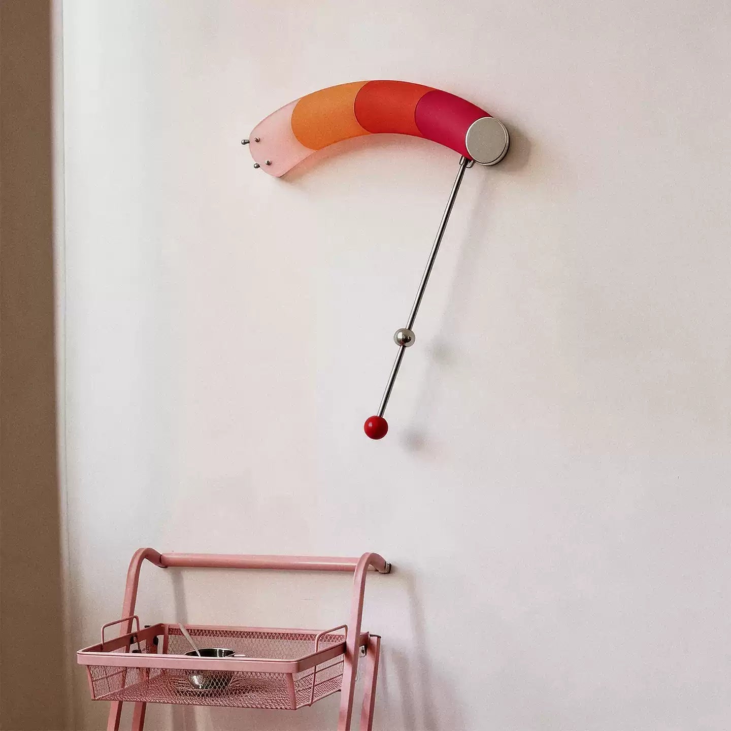 Aurora Gradient Arc Sconce