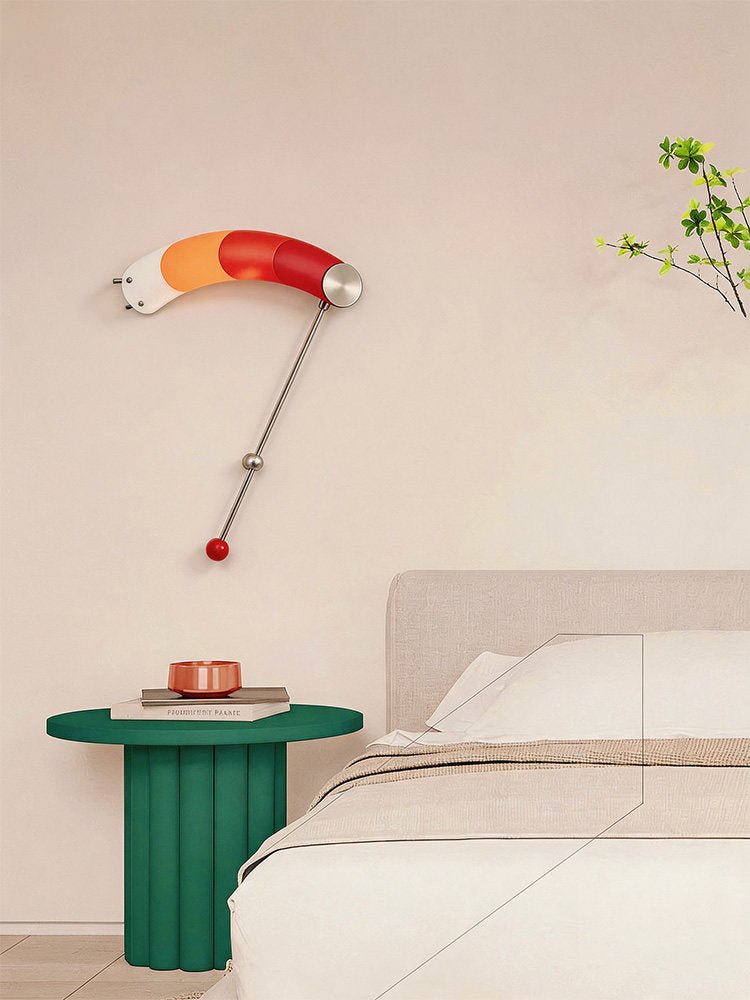 Aurora Gradient Arc Sconce