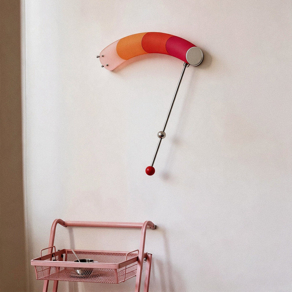 Aurora Gradient Arc Sconce