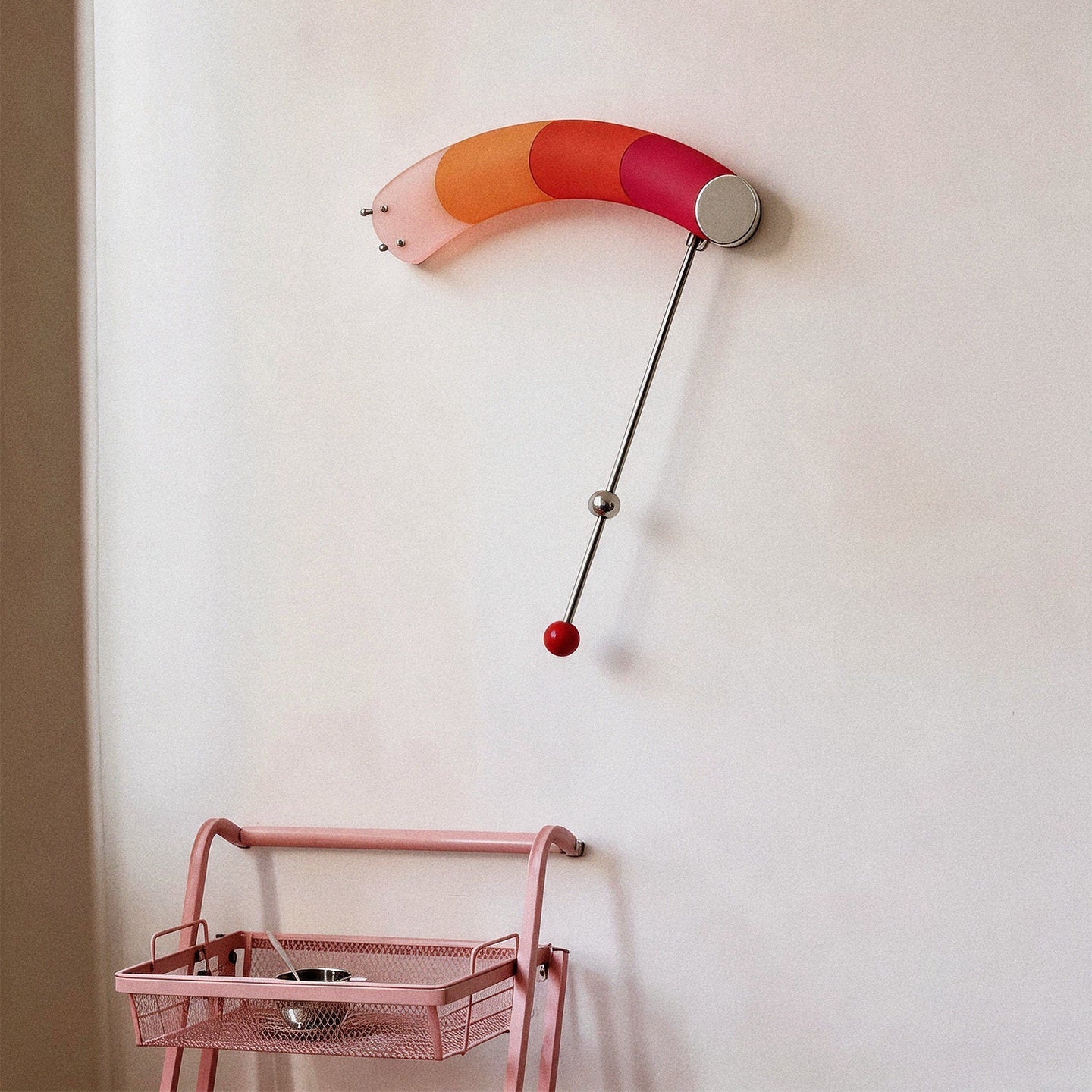 Aurora Gradient Arc Sconce