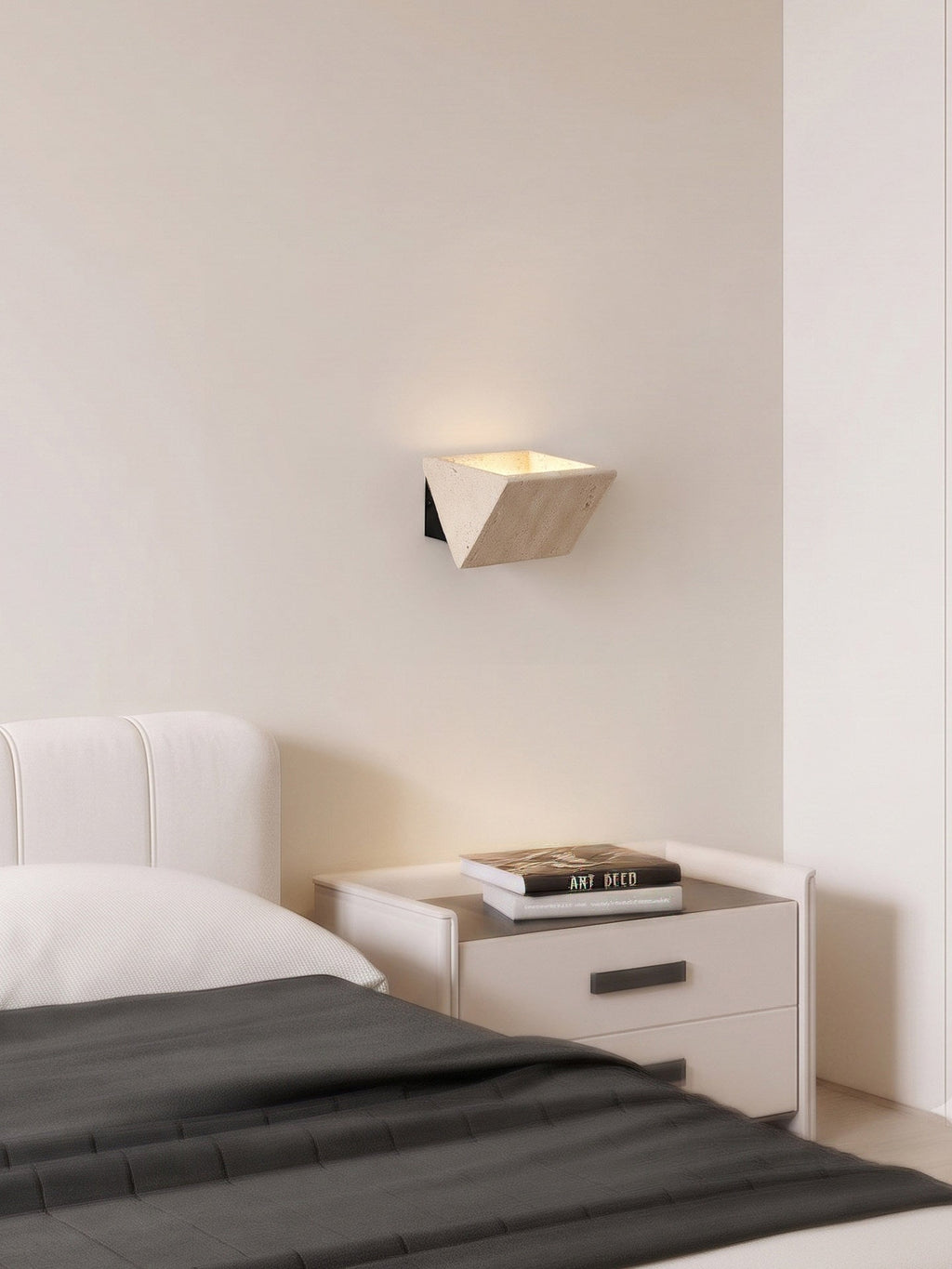 Aven Travertine Wall Sconce