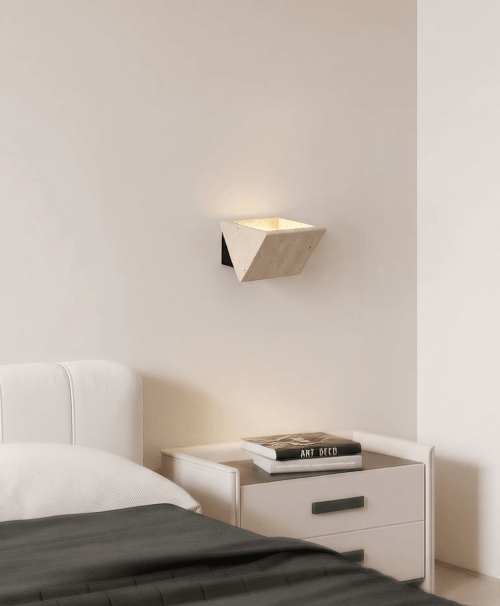 Aven Travertine Wall Sconce