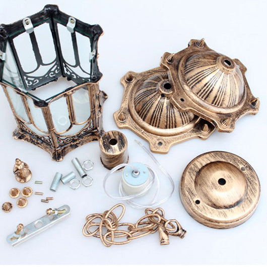 Marlow Hexagonal Post Lantern
