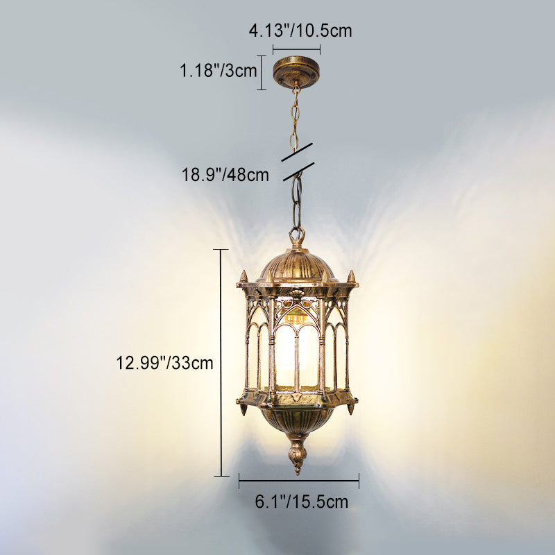 Marlow Hexagonal Post Lantern