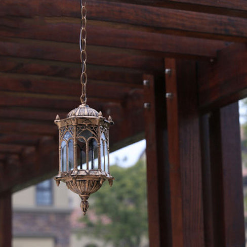 Marlow Hexagonal Post Lantern