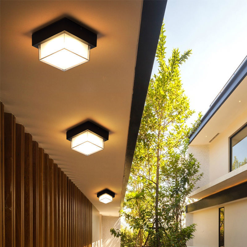 Ellis Square Outdoor Flush Mount