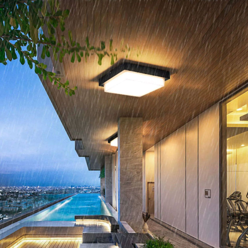 Ellis Square Outdoor Flush Mount