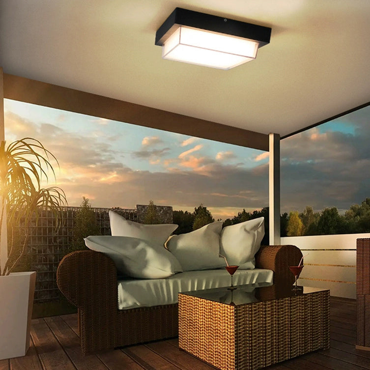 Ellis Square Outdoor Flush Mount