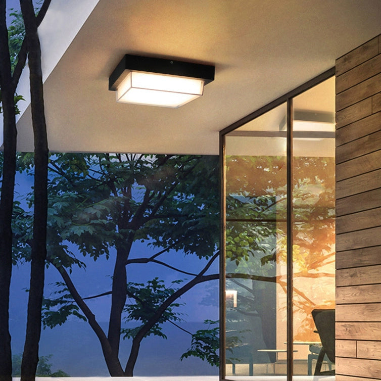 Ellis Square Outdoor Flush Mount