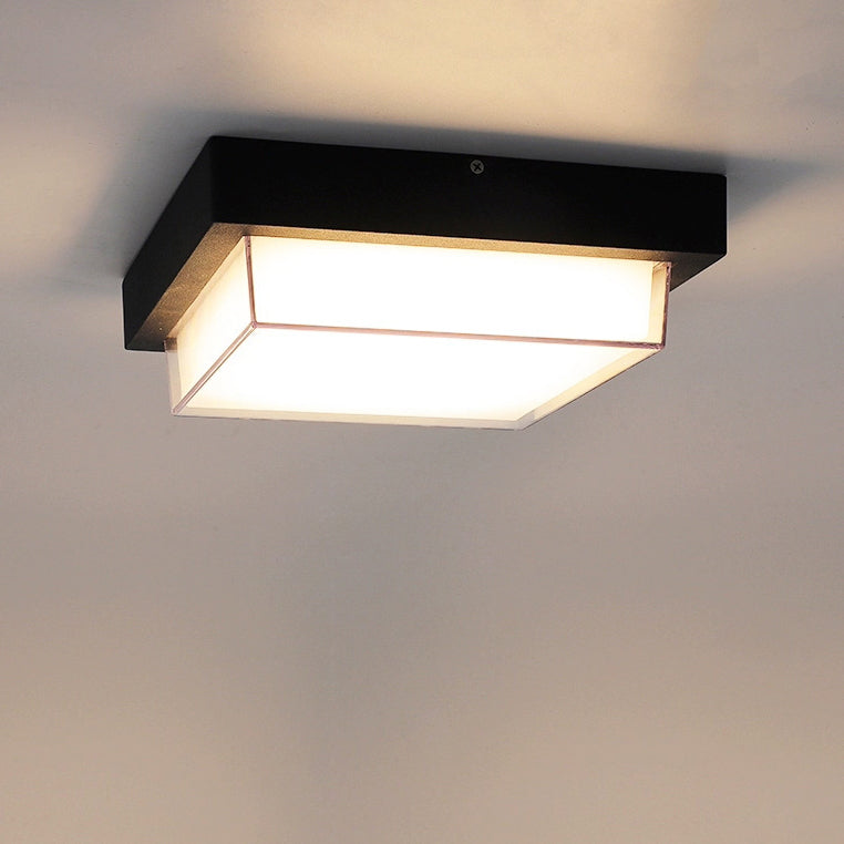 Ellis Square Outdoor Flush Mount